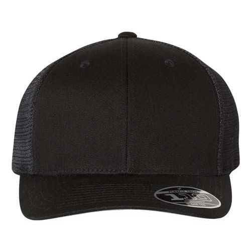 Custom Leather Patch GARMENT WASHED Hats, Laser engraved logo on leather  patch hat for your business or organization Truckers Women and Men