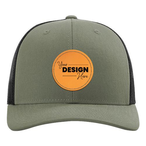 Custom Leather Patch Hats & Personalized Caps with Logo