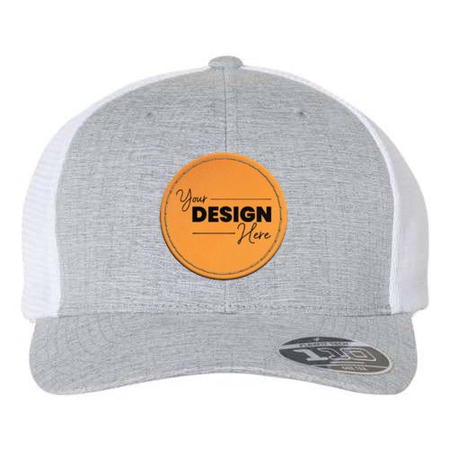 Create a Leather Patch Hat Wholesale Kodiak Trucker your Custom 110 Flexfit with Logo 