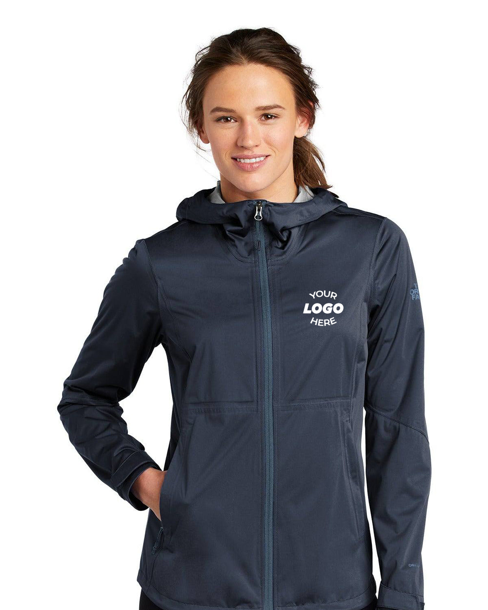 The North Face Women's DryVent Rain Jacket - Custom Branded