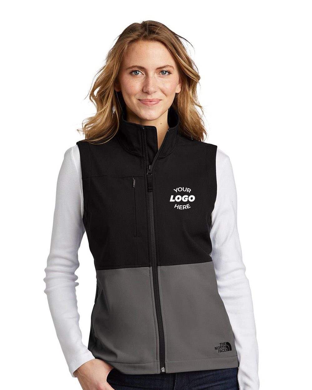The North Face Soft Shell Vest with Embroidery, NF0A3LGZ