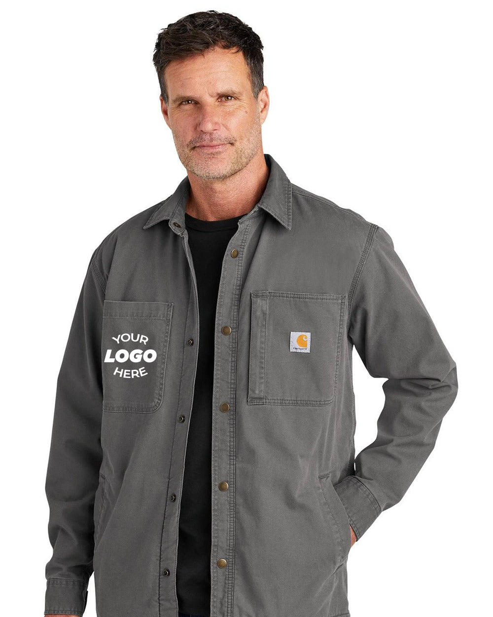 Custom printed carhartt thermal-lined duck active jacket | Promotional  Jackets - Promo Direct