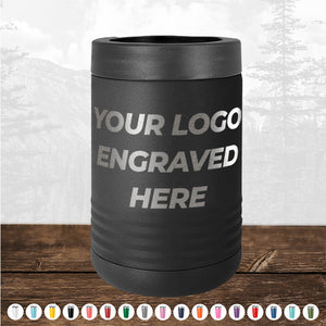 A Kodiak Coolers Custom Standard Can Holder with your Logo or Design Engraved - Special Bulk Wholesale Volume Pricing made of stainless steel.