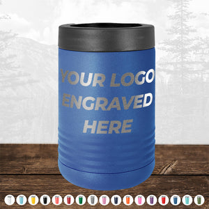 A Kodiak Coolers stainless steel Custom Standard Can Holder with your Logo or Design Engraved - Special Bulk Wholesale Volume Pricing.