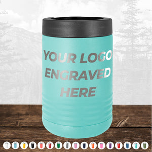 Get your Custom Standard Can Holder with your Logo or Design Engraved - Special Bulk Wholesale Volume Pricing laser engraved on this Kodiak Coolers stainless steel mug.