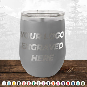 Custom Drinkware Engraved with your Logo or Design - Front Side Logo Included - HUGE LABOR DAY SALE - ENDS TODAY!