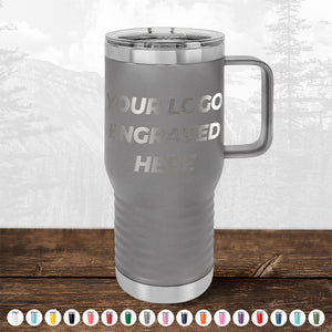 Custom Drinkware Engraved with your Logo or Design - Front Side Logo Included - HUGE LABOR DAY SALE - ENDS TODAY!