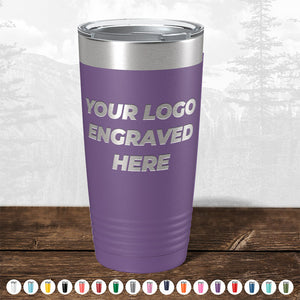 Kodiak Coolers' $5 Sample - Custom 20 oz Tumbler with your Business Logo Engraved - Great Test Before Bulk Volume Order | Free Slider Lid Upgrade!