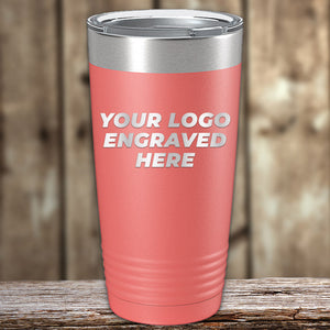 A Kodiak Coolers Custom Tumbler 20 oz with your logo engraved on it.