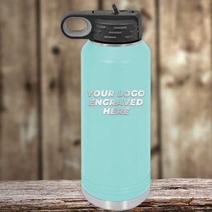 Custom Kodiak Coolers 32 oz Water Bottles with your Logo or Design Engraved - Special Bulk Wholesale Volume Pricing for Promoting your Brand.