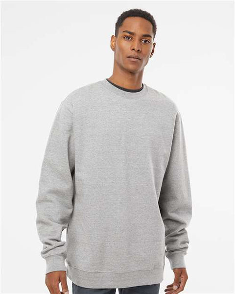 Independent Trading Co. SS3000 Midweight Crewneck Sweatshirt - Charcoal Heather - 2XL