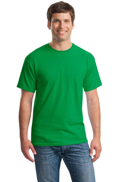 Antique Irish Green Gildan 5000 Female T-Shirt Mockup