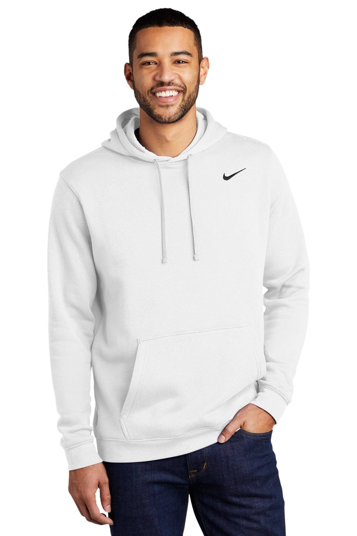 Custom Printed Nike Club Fleece Pullover Hoodie Sweatshirt CJ1611 - Kodiak  Wholesale