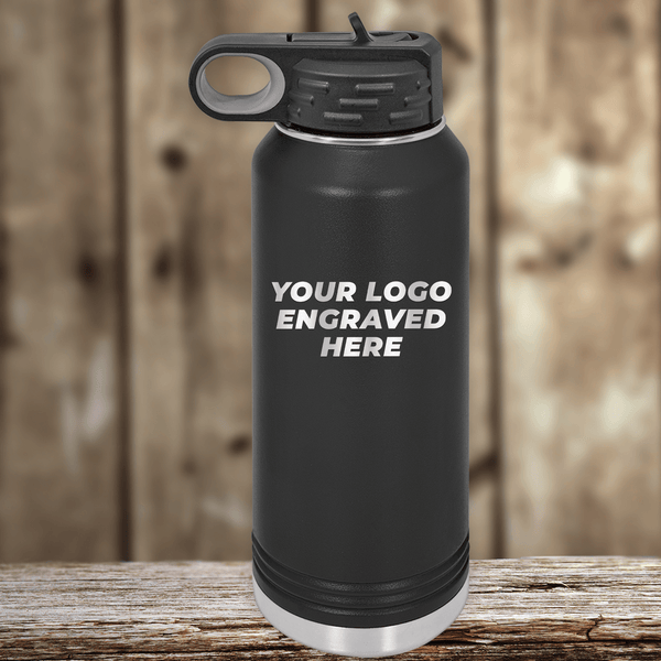 Hydro Water Bottles 32 ounce Etched - Your Name - Personalized Engraved  Hydro Water Flask Style / Christmas Gift