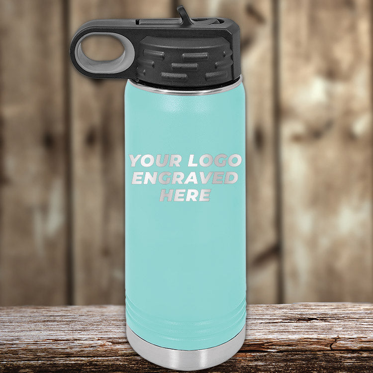 Amazon.com: Personalized Water Bottles 32oz with Flip-Top Lid and Straw  Customized Vacuum Insulated Flask Stainless Steel Sports Double Wall Water  Bottle with Name Logo for School Sports Hiking Christmas Gradient : Sports