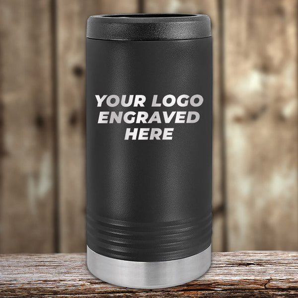 Maroon Insulated Slim Can Koozies - Customized with YOUR design!