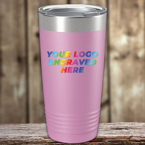 A Kodiak Coolers custom tumbler with your business logo printed on it.